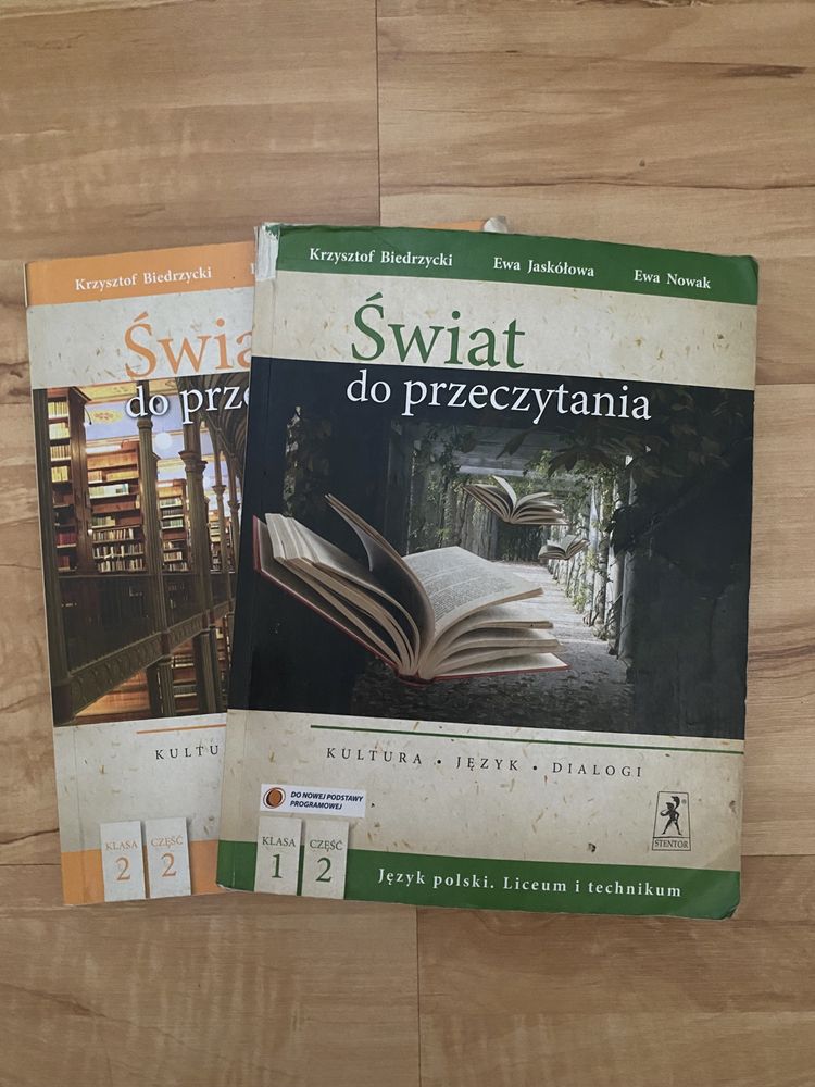 Podreczniki do jezyka polskiego Swiat do przeczytania