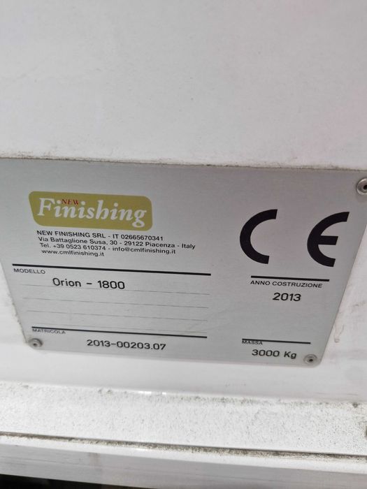 Linia do emaliowania szkła CML FINISHING.
