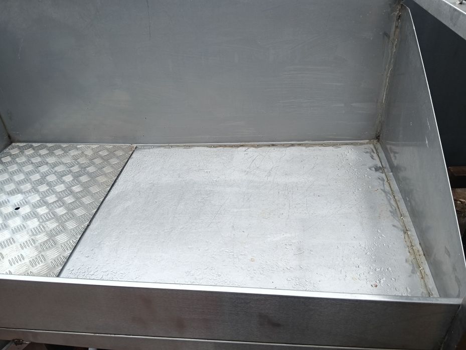 Banheira em inox para tosquias cães