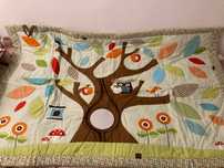 mata edukacyjna, bawełniana, SKIP HOP, treetop friends mega play mat