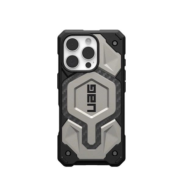 Etui UAG Monarch Pro z MagSafe na iPhone 16 Pro - tytanowe