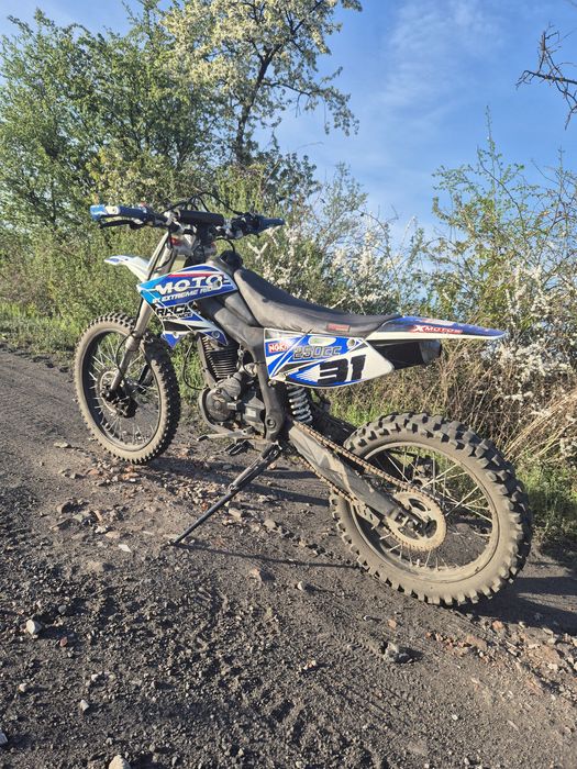 Cross 250 xmoto zamiana po remoncie