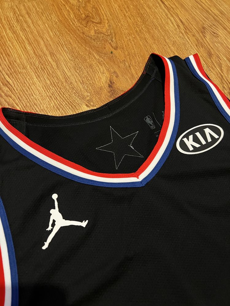2019 NBA All-Star Game Lebron Team Vaporknit Black Jersey Blank NEW