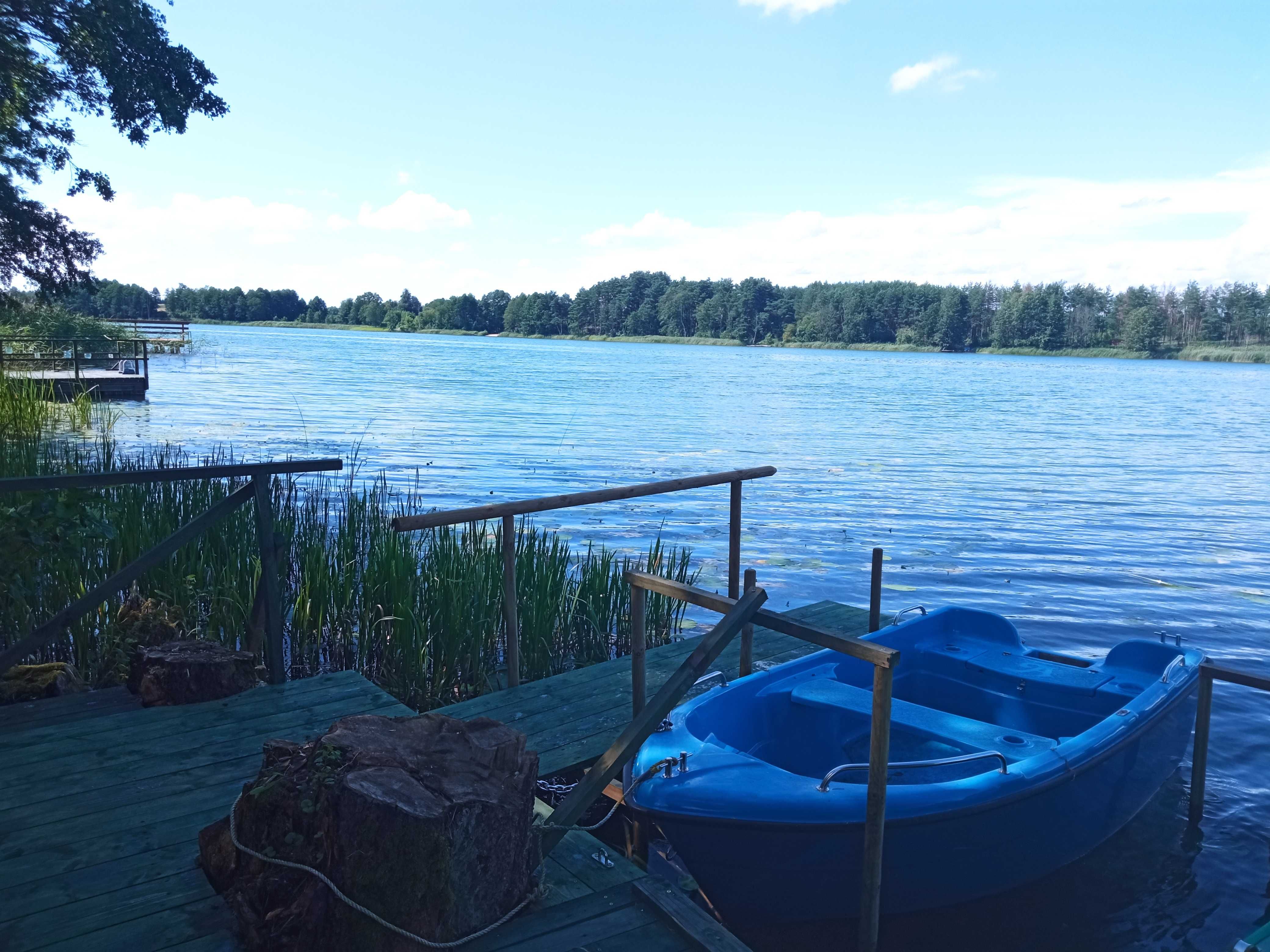 Mazury. Domek letniskowy, jezioro Sunowo, Ełk-Bartosze. 250 zł/doba.