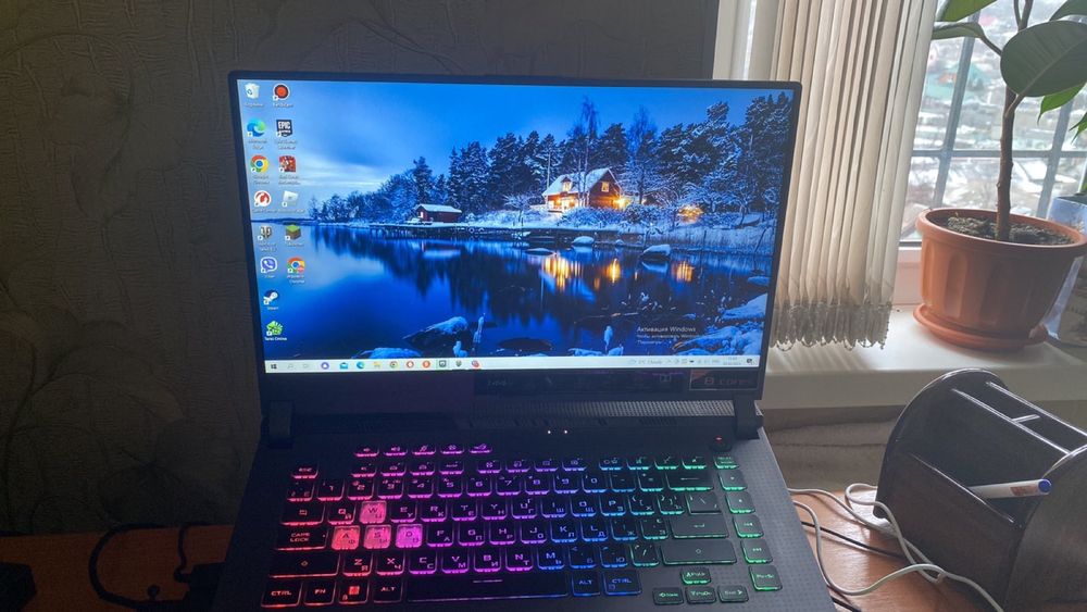 Мощный игровой ноутбук Asus rog strix g15