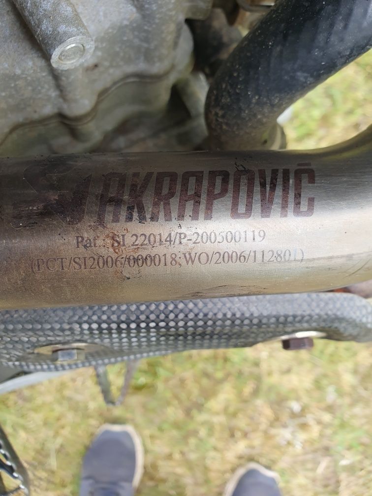 Kawasaki kx250f Akrapovic