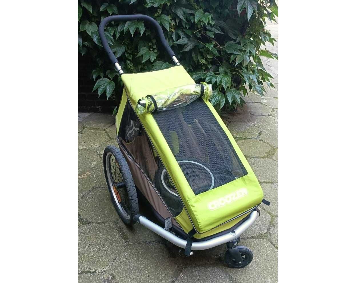 Przyczepka rowerowa Croozer Kid 1 WÓZEK spacerówka biegowy