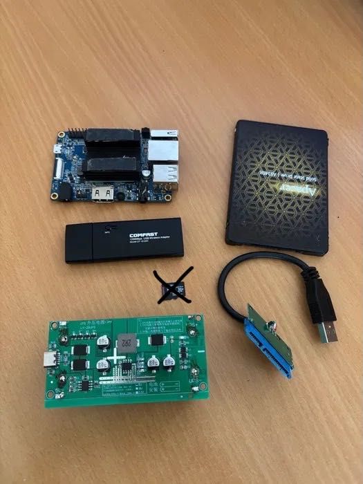 Мікрокомп'ютер Orange Pi PC H3 1GB DDR3 + WIFI + SSD