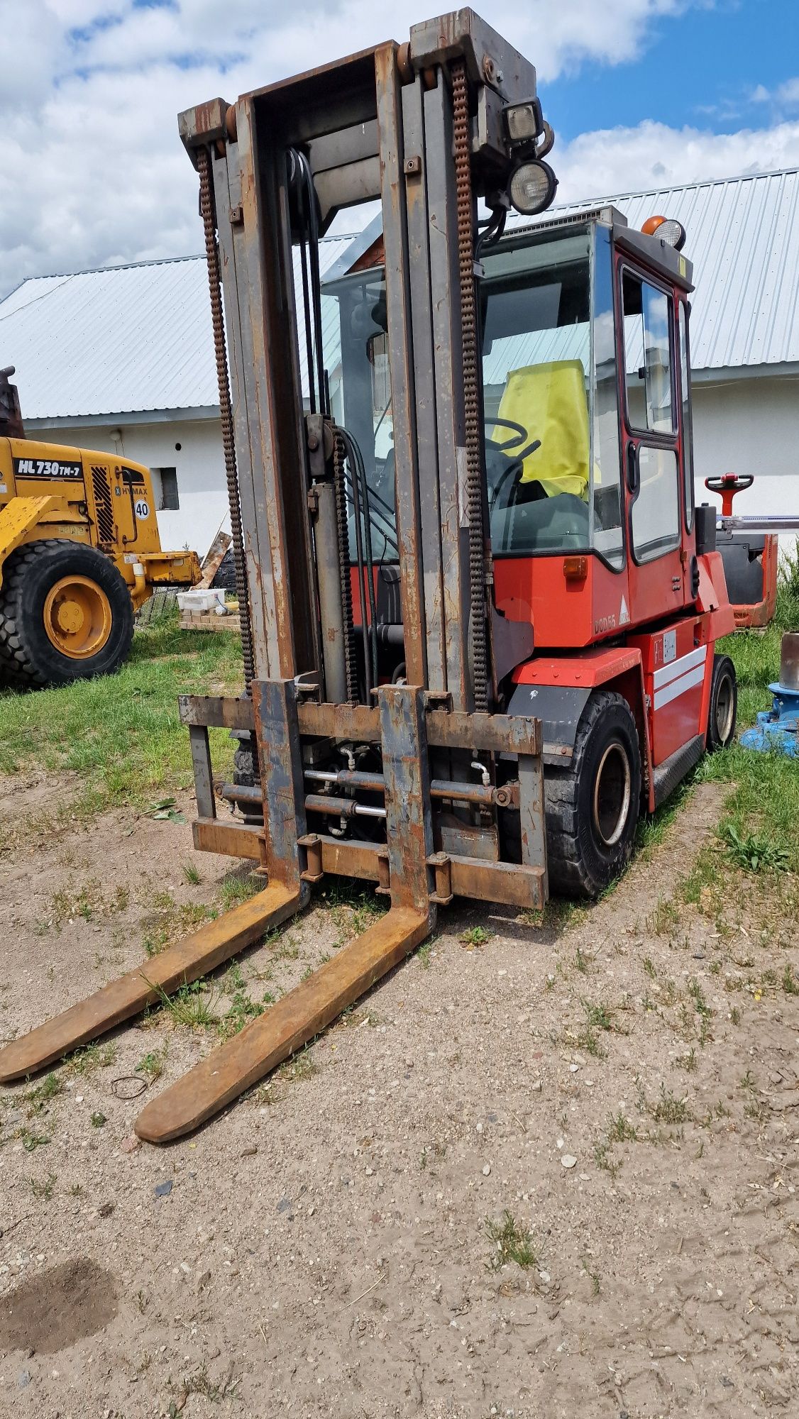 Wózek widłowy Kalmar DCD 55-6 Triplex 5.5Tony  Widlak