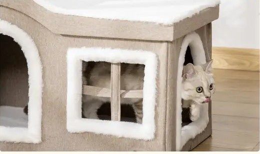 Casa para gatos como nova