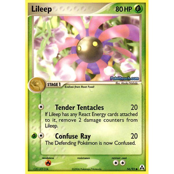 Pokemon Card - Lileep 80 HP