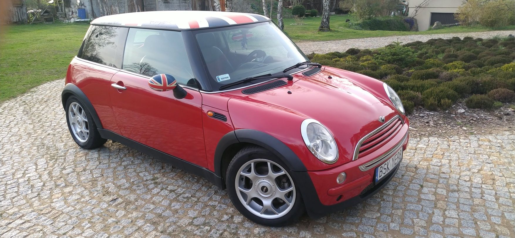 Mini Cooper r50 Chili red + komplet kół