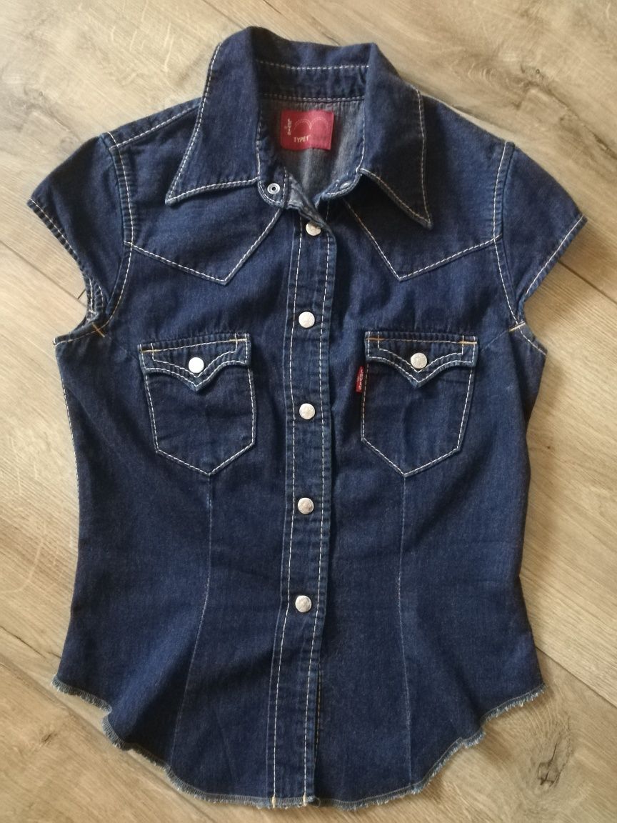 Koszula dziewczęca jeans Levis  roz S