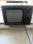 Telewizor turustyczny Silelis 405 D1 vintage ZSRR PRL