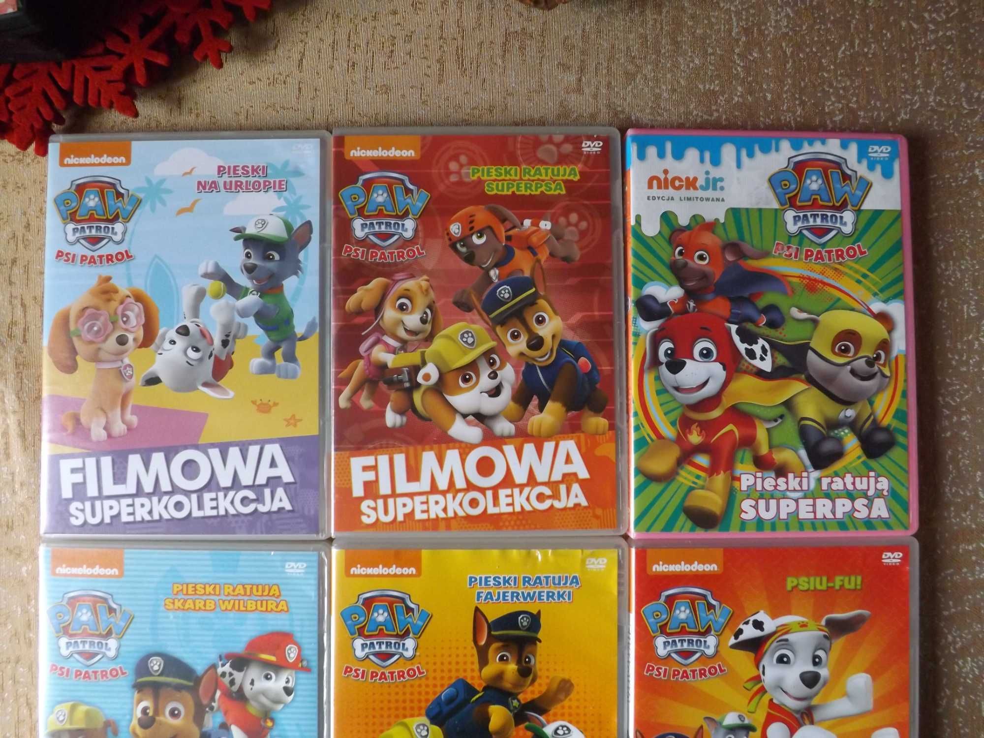 Psi patrol bajka dvd film PAW film różne