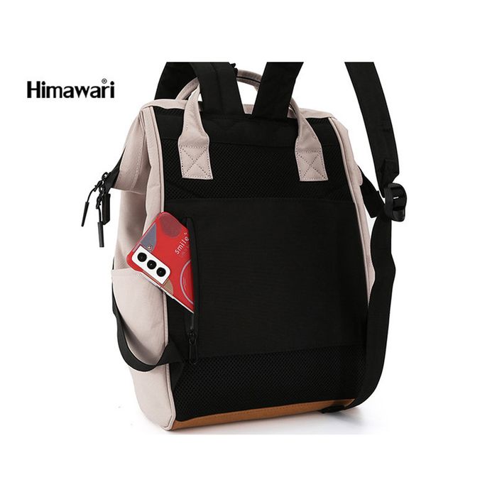 pojemny plecak damski z kieszeniami i portem usb - himawari