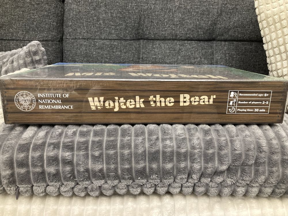 Miś Wojtek gra planszowa IPN Nowa