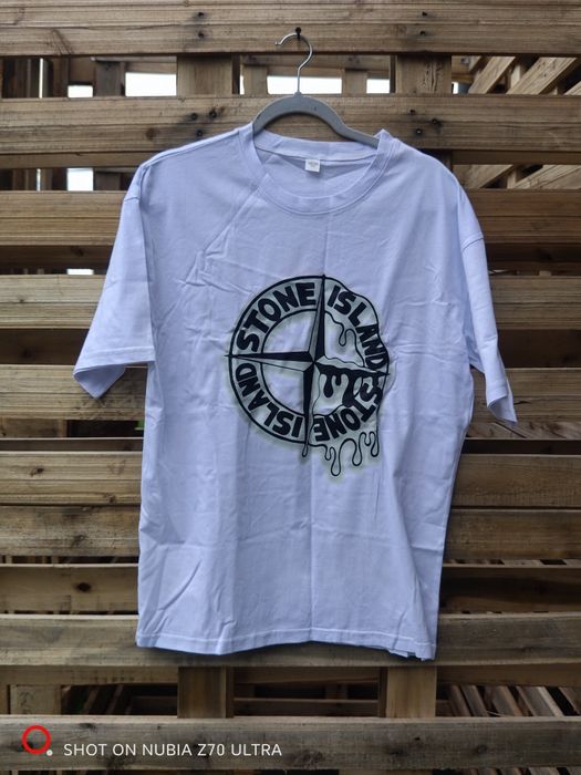 Футблка з принтом Stone Island