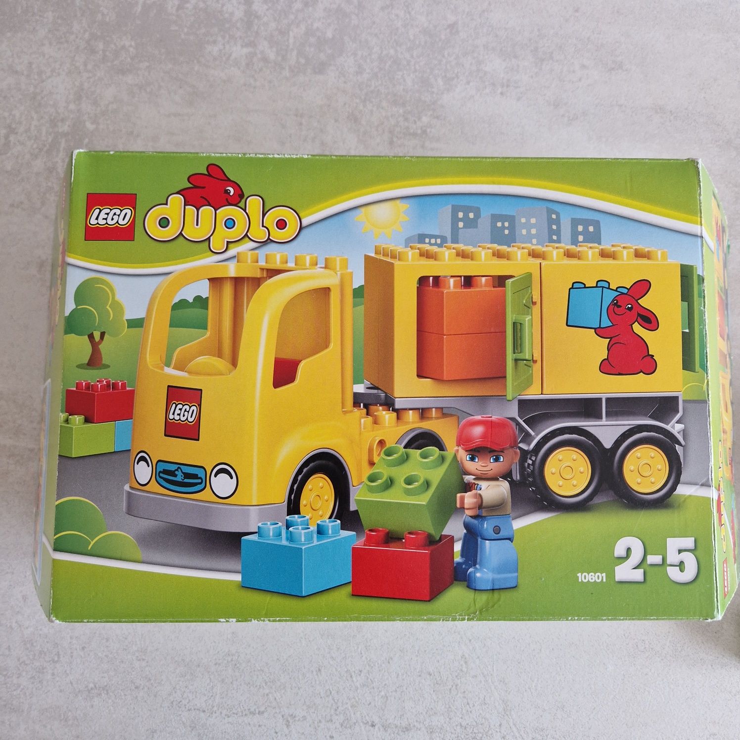 Lego duplo 10601 śmieciarka ciężarówka samochód
