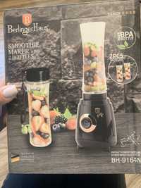 BERLINGER HAUS BH-9164 BLACK ROSE smoothie maker + 2 bottels