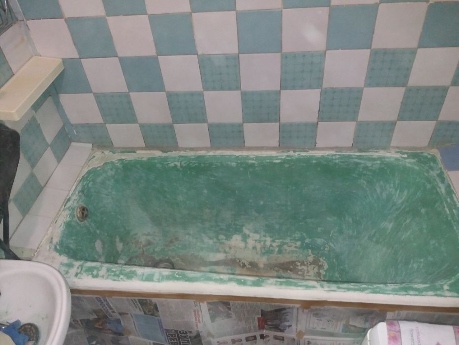 Реставрація ванн .Гарантія.Якість Заводська.