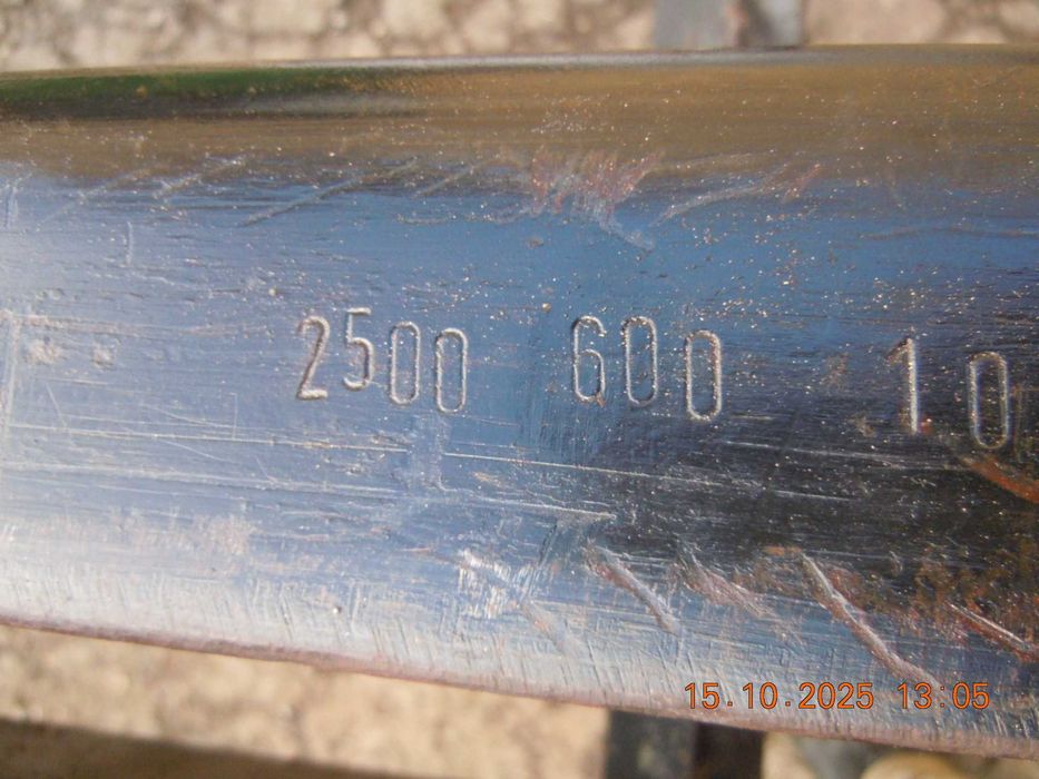 Przedłużki wideł wózek widłowy 2,2m przekrój wew. 163 x 65 mm oryginał