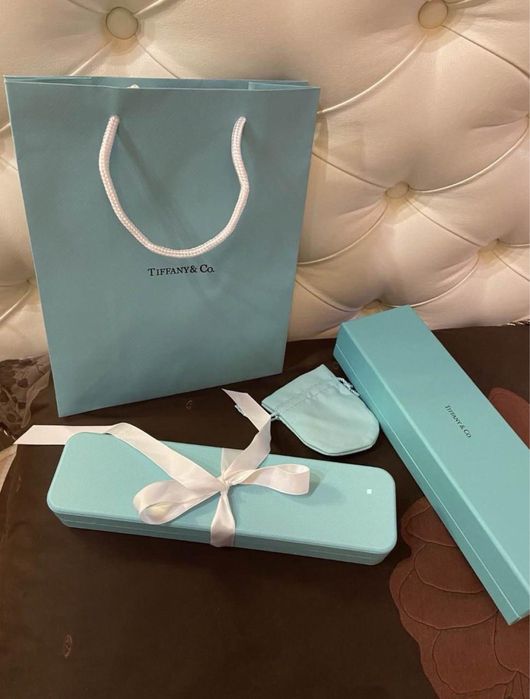 Пакування тіффані упаковка tiffany сережки браслет кольцо підвіска