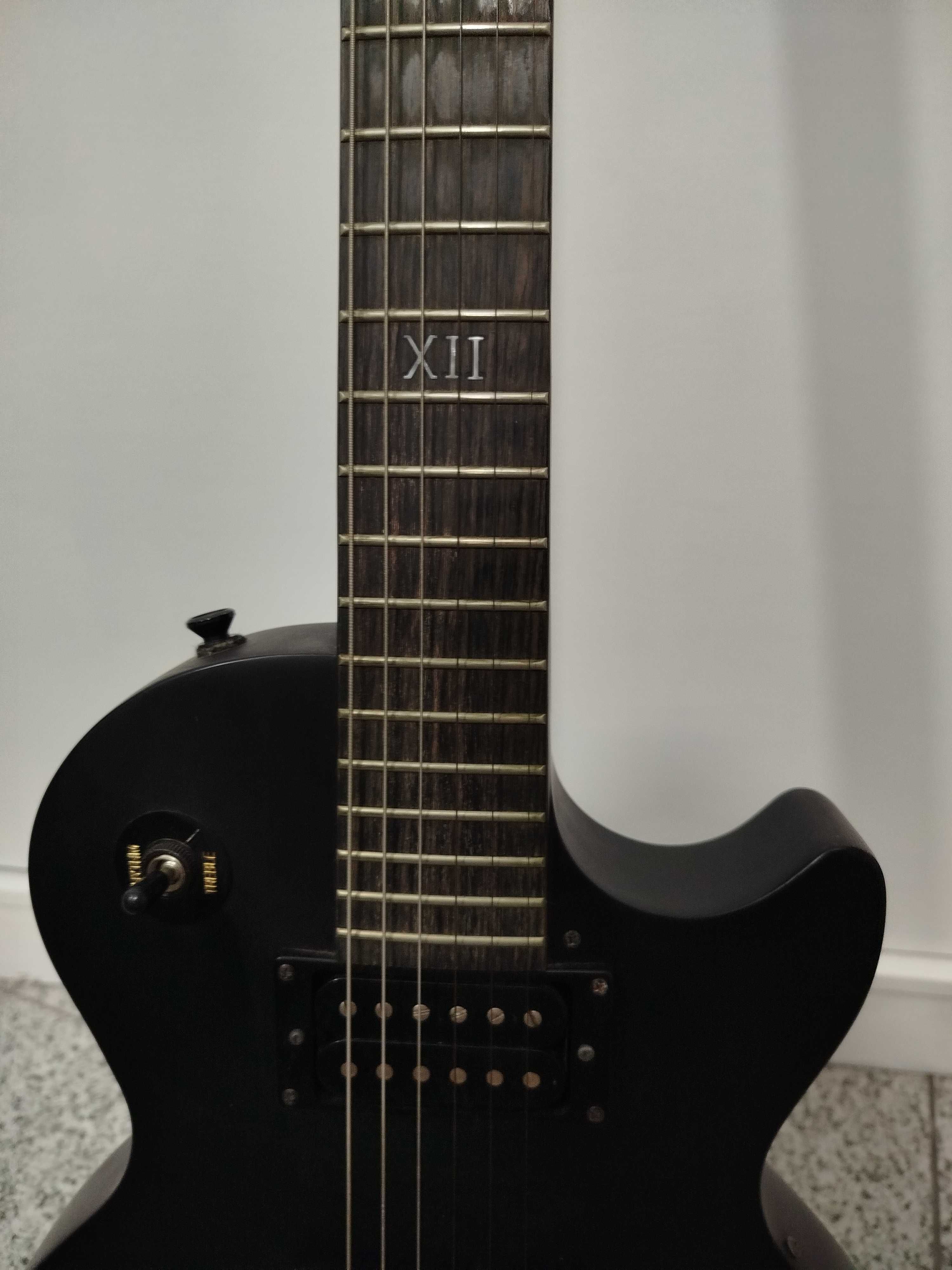 Guitarra epiphone les Paul gothic black