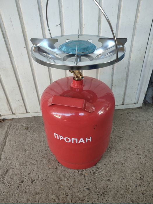 Газовый балон туристечкский с горелкой на 8л. и 5л.