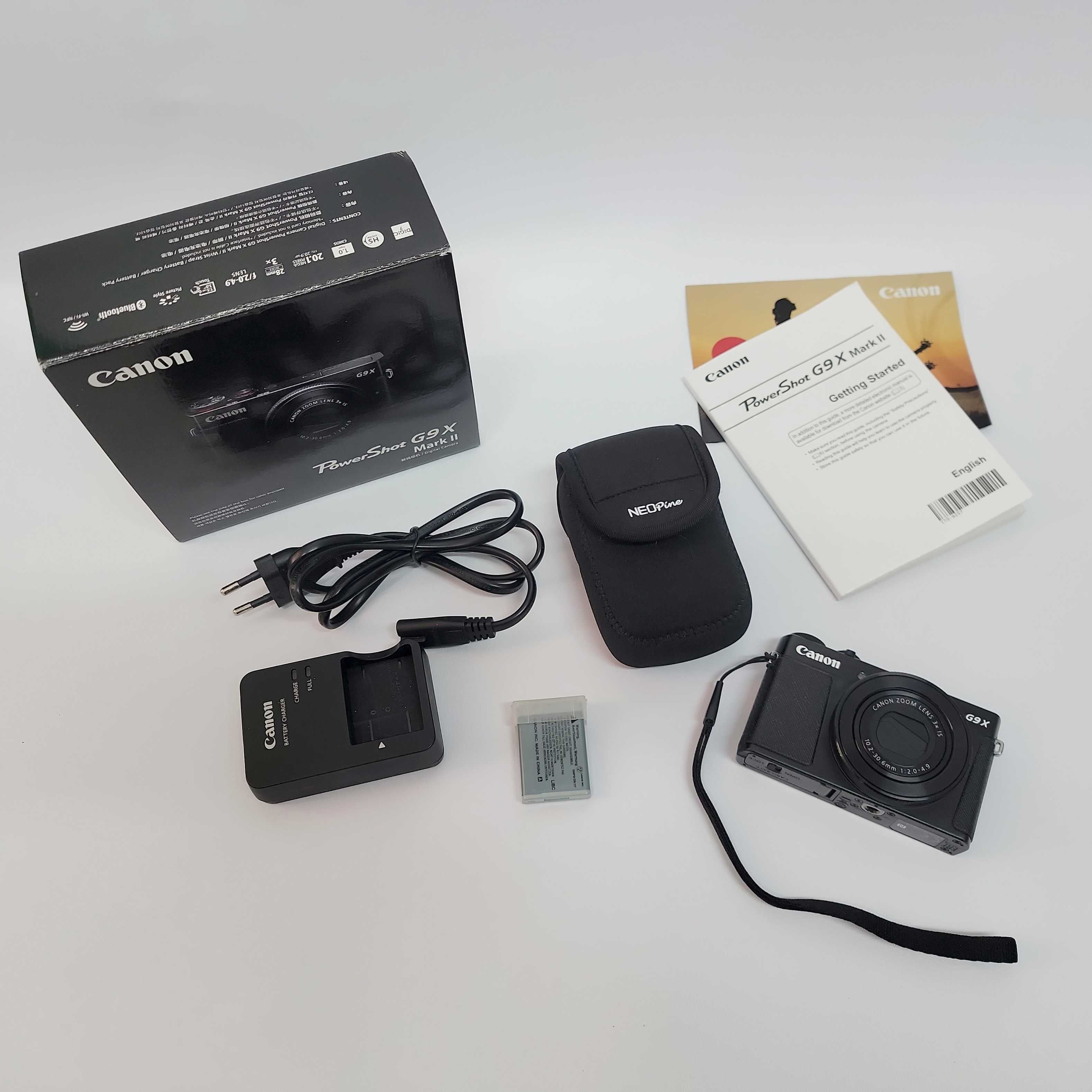 Canon Powershot G9 X mark II como nova - garantia