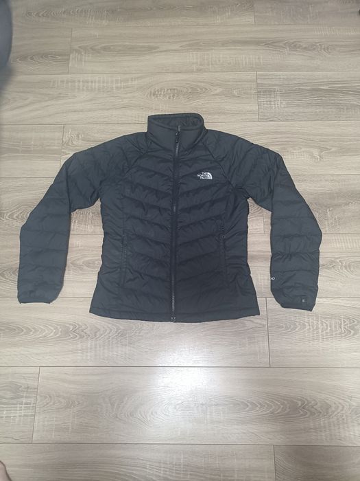 Оригінальна жіноча куртка the north face на качиному пухові