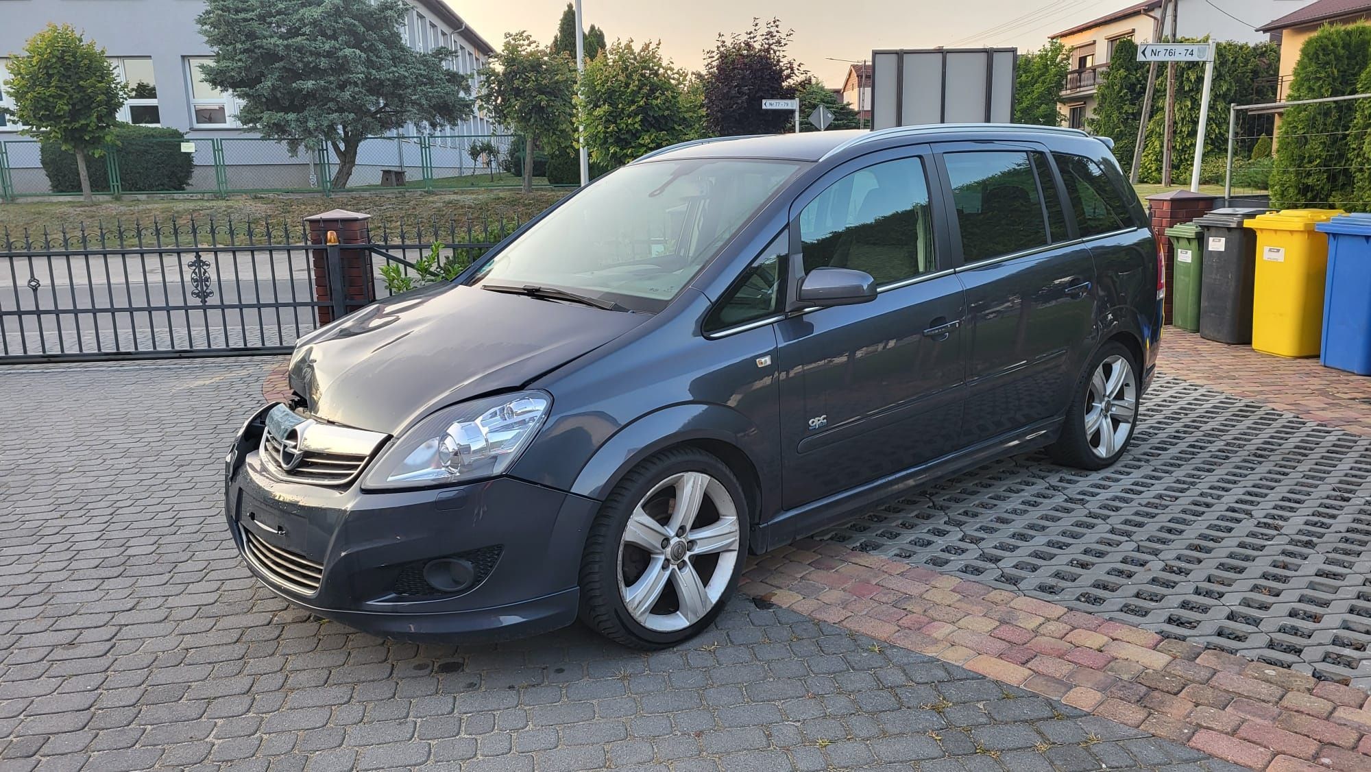 Opel Zafira OPC line 2.0 benzyna 200ps.z Niemiec 7-osob cena ostateczn