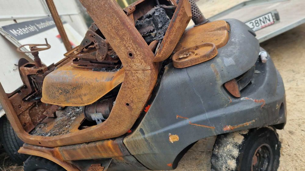 wózek widłowy linde H16 , H30 H20 części maszt most koła silnik