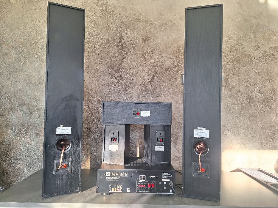 Zestaw kolumn z Amplitunerem Yamaha HTR-2068