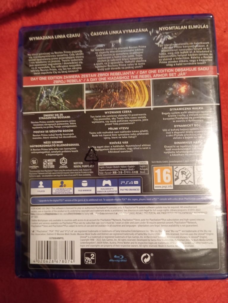 Dolmen ps4 nowe zafoliowane