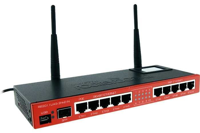 Router MikroTik RB2011UiAS-2HnD-IN