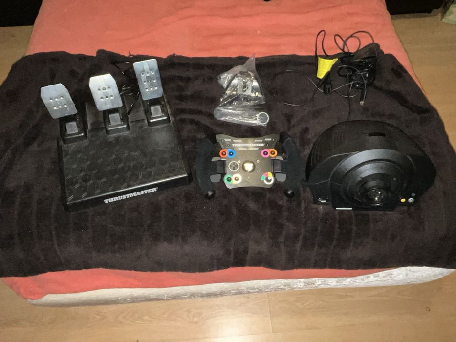 Set Thrustmaster Base TX Racing Wheel + TM Open Wheel + Pedais T3PM