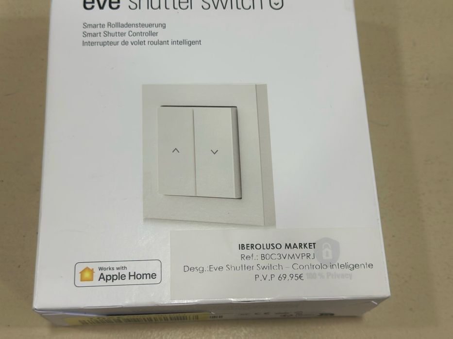 Controle de estores inteligente Eve Shutter Switch