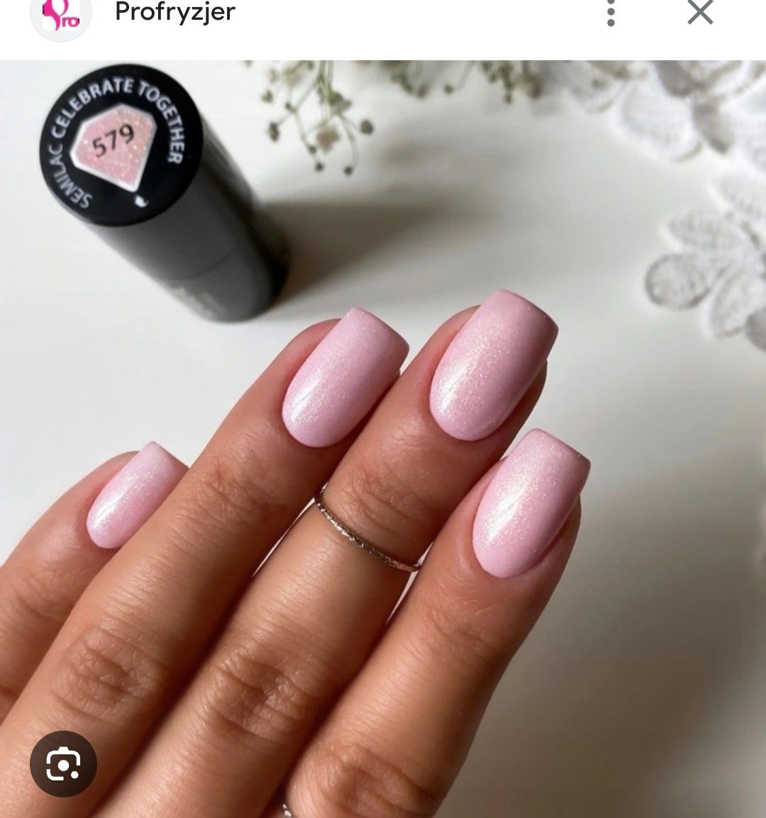 Lakier hybrydowy semilac 579 weddinails nowy