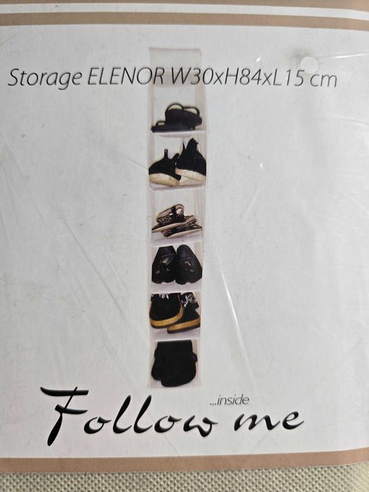 Wiszący ORGANIZER, REGAŁ, WIESZAK na buty do szafy NOWY