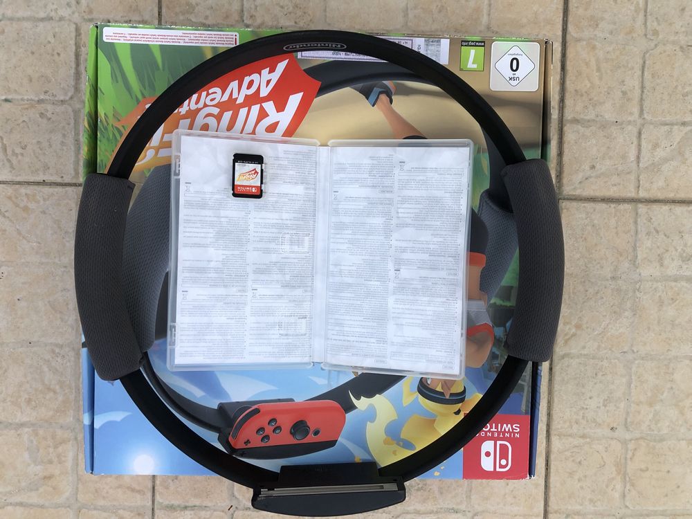 Jogo RingFit com todos os acessórios