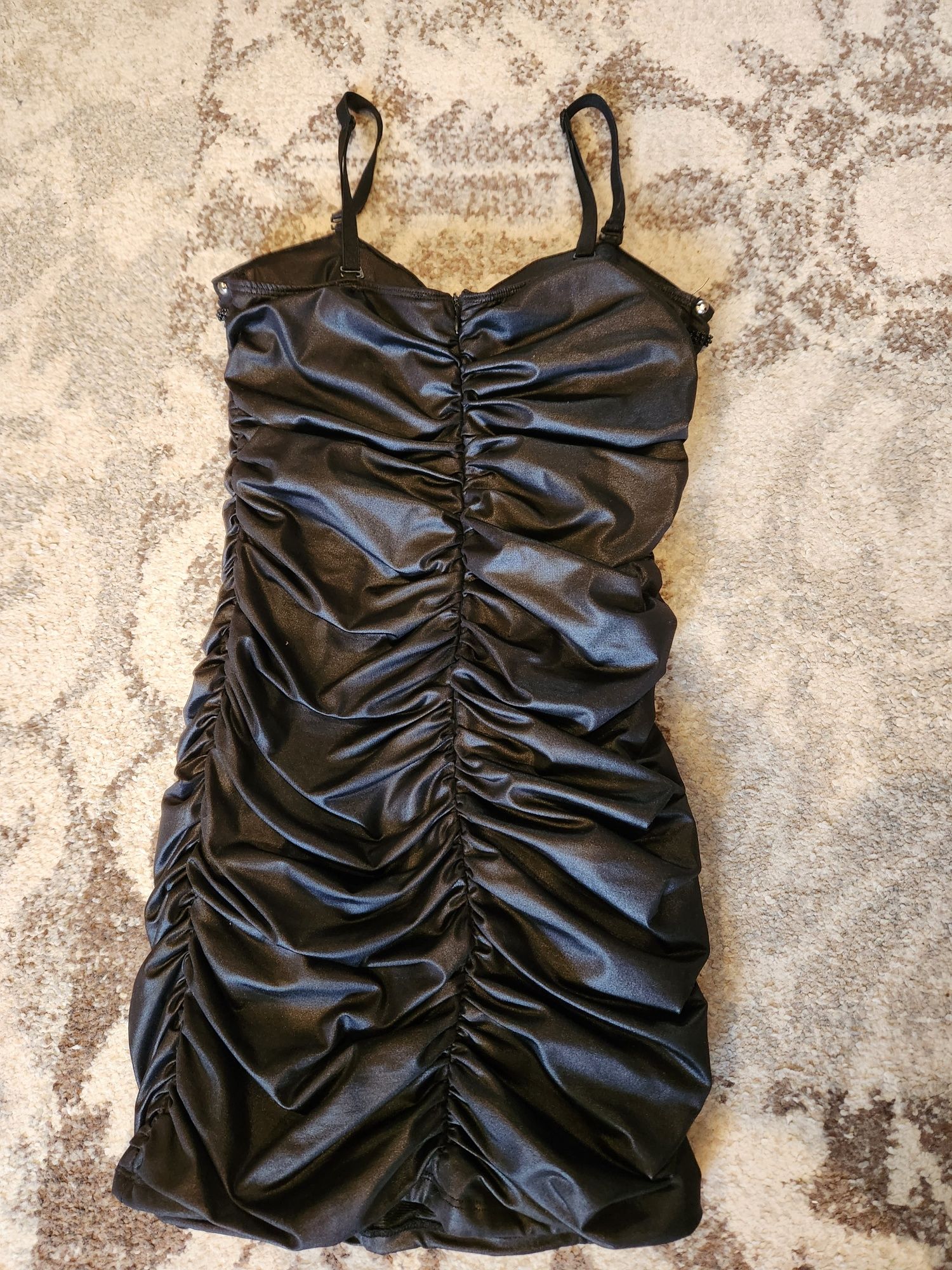 Маленькое чёрное платье, вечернее, клубное, размер XS-S