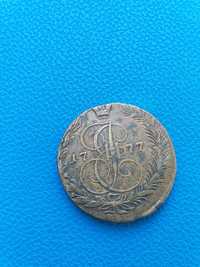 Продам монету 5 копеек 1777 року