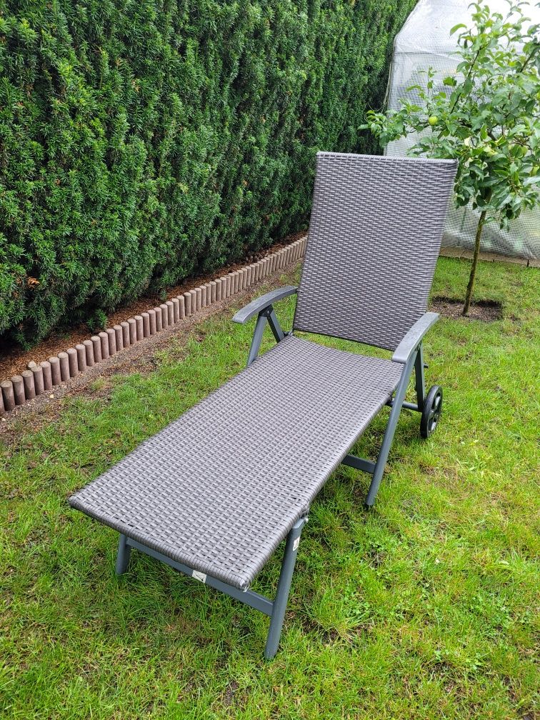 Leżak orodowy na kółkach livarno technorattan super cena!