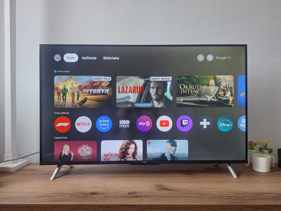 Telewizor TCL 43P638 4K Google TV