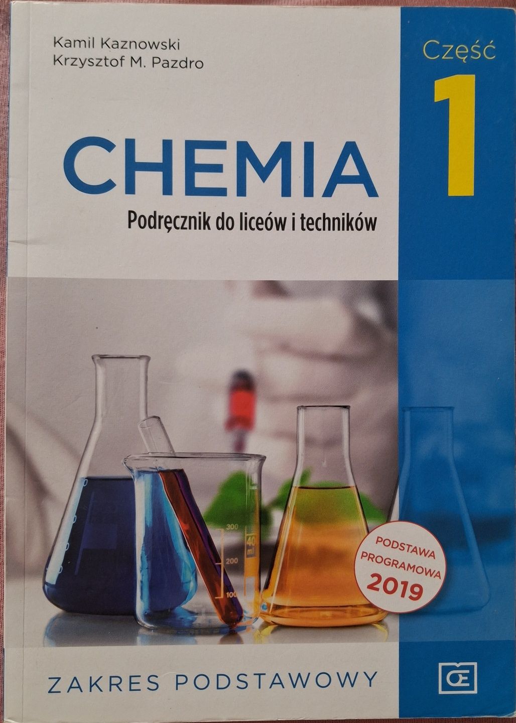 Podręcznik do chemi do klasy 1