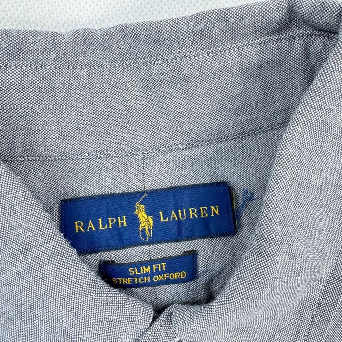 Koszula gładka Ralph Lauren Vintage Oxford