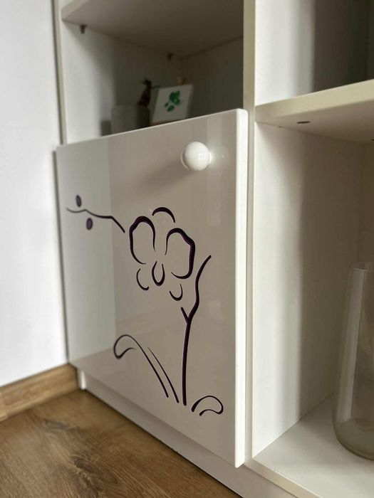 Dwie komody i regał Meblik Orchidea