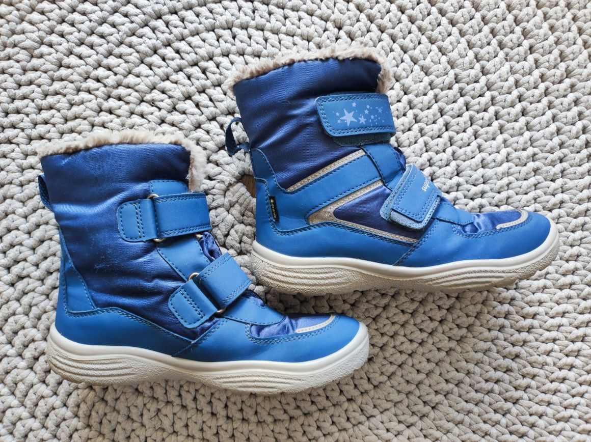 Śniegowce Superfit r. 34 Crystal
