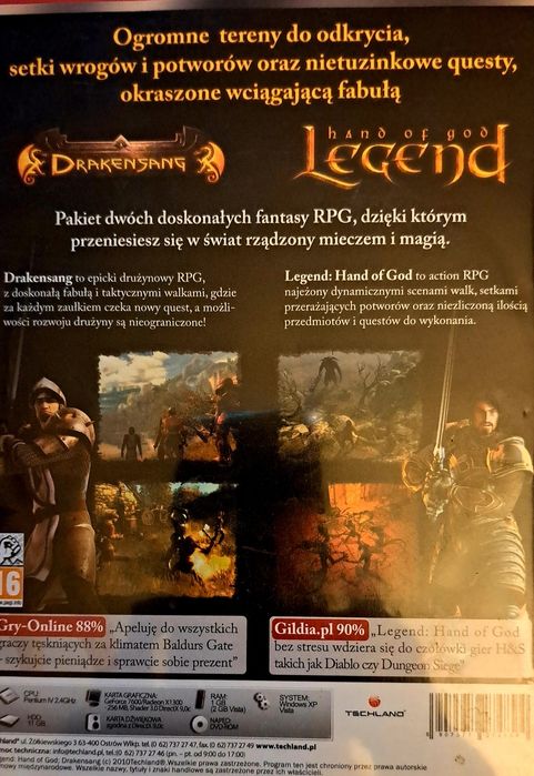 Legend Drakensang gra pc